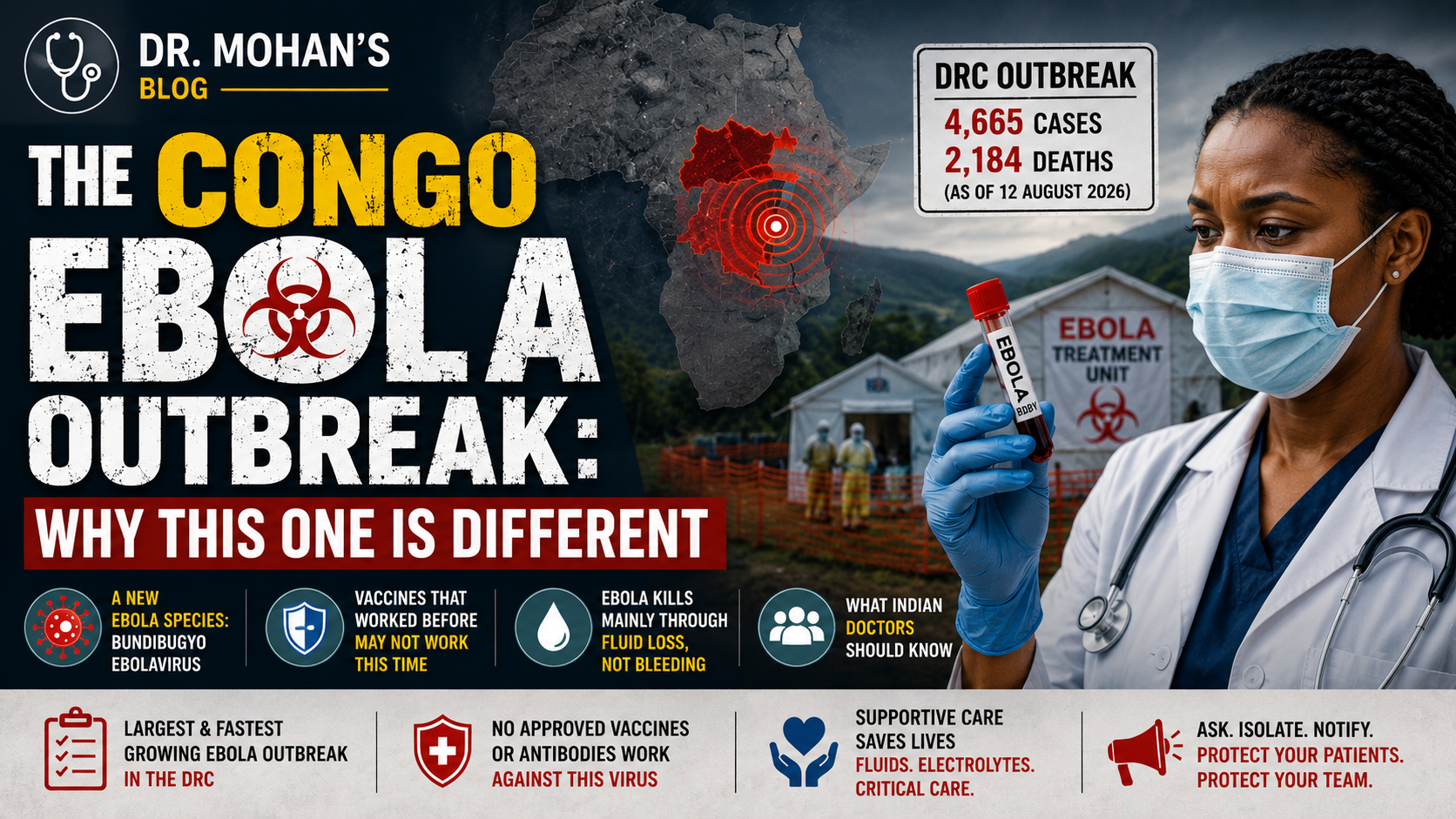 The Congo Ebola Outbreak: Why This One Is Different